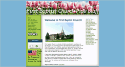 Desktop Screenshot of fbcpinebluff.org